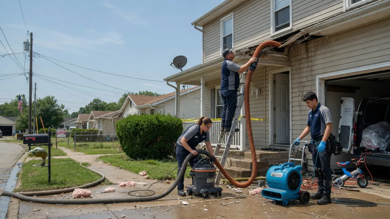 Water Damage Restoration in Huntingburg, IN near me